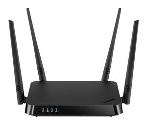 D-Link AC1200 router wireless Gigabit Ethernet Dual-band (2.4 GHz/5 GHz) Nero