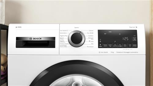 Bosch Serie 6 WGG244F0II Lavatrice a carica frontale 9kg 1400g/min Bianco Classe A