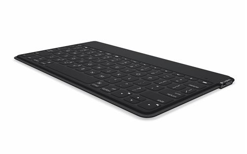 Logitech 920-006708 tastiera per dispositivo mobile QWERTY Spagnolo Bluetooth Nero, Bianco