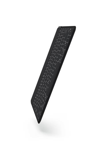 Logitech 920-006708 tastiera per dispositivo mobile QWERTY Spagnolo Bluetooth Nero, Bianco