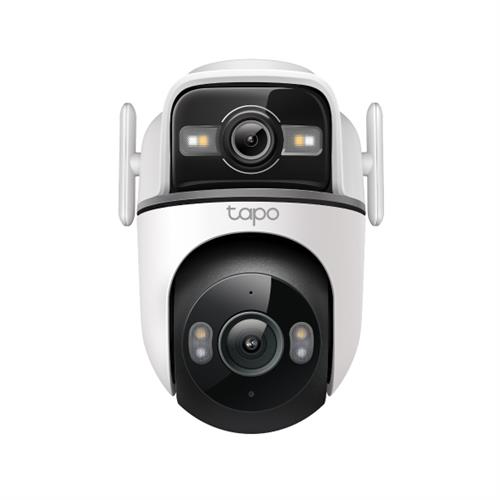 OUTDOOR DUAL LENS PAN/TILT SECURITY CAMERA