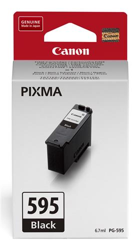 PG-595 EUR BLACK INK CARTRIDGE .