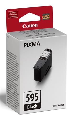 PG-595 EUR BLACK INK CARTRIDGE .
