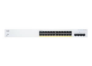 CBS220 SMART 24-PORT GE FULL POE 4X10G SFP+