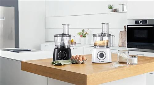 ROBOT CUCINA COMPATTO 800W 23LT DISCO ACCIAIO - BLACK