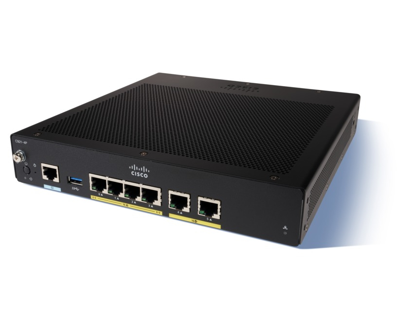 Cisco C927-4P router cablato Gigabit Ethernet Nero