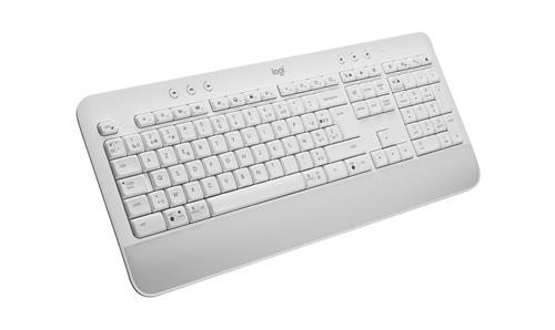Logitech 920-010974 tastiera Ufficio Bluetooth AZERTY Belga Bianco