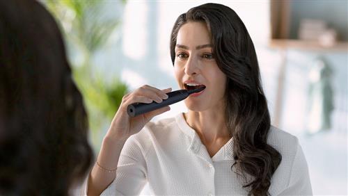 SPAZZOLINO EL SONICARE 4100 BLACK 1 TESTINA OPTINAL WHITE