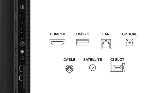 TVC LED 50 QLED GOOGLE TV 60 HZ DOLBY ATMOS ONKYOHDR 10+ TIVUSAT