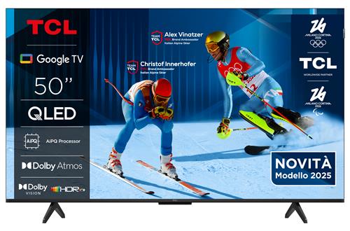 TVC LED 50 QLED GOOGLE TV 60 HZ DOLBY ATMOS ONKYOHDR 10+ TIVUSAT