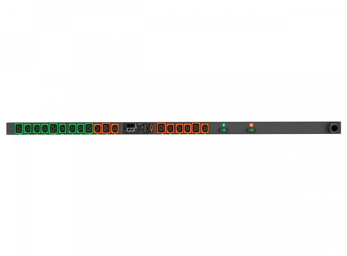 Vertiv MGS3EGC1-18PB63-3PS6B2A10-S unità di distribuzione dell'energia (PDU) 18 presa(e) AC Nero