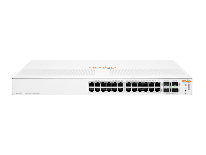 HPE Networking Instant On Switch 24p Gigabit 4p SFP+ 1930 Gestito L2+ Gigabit Ethernet (10/100/1000) 1U Bianco
