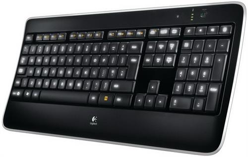 Logitech Wireless Illuminated Keyboard K800 tastiera RF Wireless QWERTY Spagnolo Nero