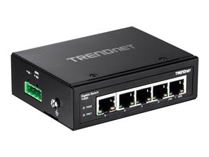 5-PORT HARDENED INDUSTRIAL GIGABIT SWITCH