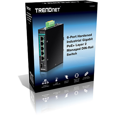 Trendnet TI-PG541i Gestito L2+ Gigabit Ethernet (10/100/1000) Supporto Power over Ethernet (PoE) Nero