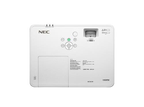 NEC ME383W Proiettore a raggio standard 3800 ANSI lumen 3LCD WXGA (1280x800) Bianco