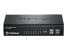 8-PORT CAT5 KVM SWITCH IN