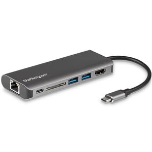 StarTech.com DKT30CSDHPD replicatore di porte e docking station per laptop Cablato USB 3.2 Gen 1 (3.1 Gen 1) Type-C Nero, Grigio