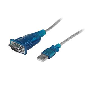 StarTech.com ICUSB232V2 cavo seriale Grigio 0,43 m USB 2.0 Type-A DB-9