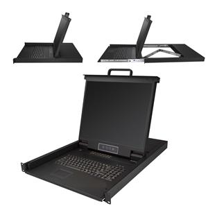 StarTech.com RKCONS1916K console a rack 48,3 cm (19) 1280 x 1024 Pixel Nero