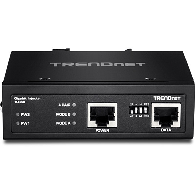 Trendnet TI-IG60 adattatore PoE e iniettore Fast Ethernet, Gigabit Ethernet