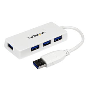 StarTech.com ST4300MINU3W hub di interfaccia USB 3.2 Gen 1 (3.1 Gen 1) Type-A 5000 Mbit/s