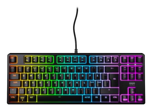 CHERRY XTRFY K4V2 RGB TKL tastiera Gaming USB QWERTY Spagnolo Nero