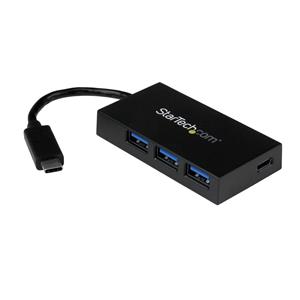 StarTech.com HB30C3A1CFB hub di interfaccia USB 3.2 Gen 1 (3.1 Gen 1) Type-C 5000 Mbit/s Nero