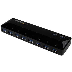 StarTech.com ST103008U2C hub di interfaccia USB 3.2 Gen 1 (3.1 Gen 1) Type-B 5000 Mbit/s Nero