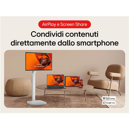 LG Swing 32U889SA Schermo Personale 32