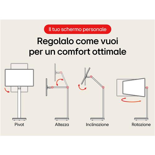 LG Swing 32U889SA Schermo Personale 32