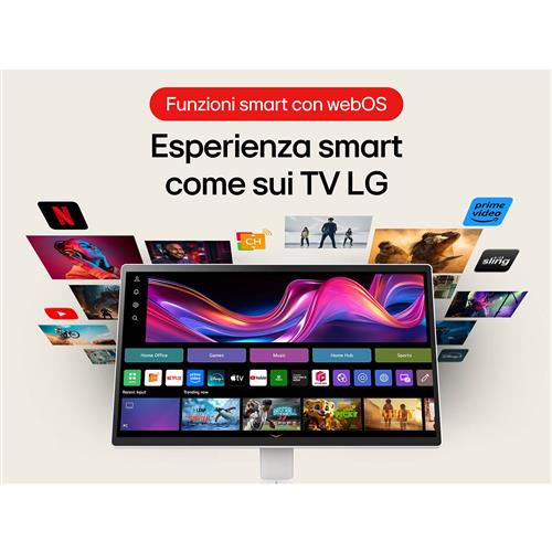 LG Swing 32U889SA Schermo Personale 32
