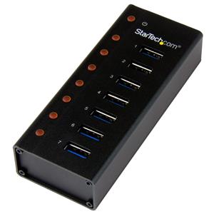 StarTech.com ST7300U3M hub di interfaccia USB 3.2 Gen 1 (3.1 Gen 1) Type-B 5000 Mbit/s Nero