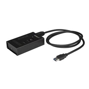 StarTech.com HB30A3A1CST hub di interfaccia USB 3.2 Gen 1 (3.1 Gen 1) Type-B 5000 Mbit/s Nero