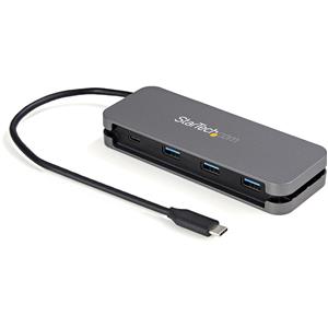 StarTech.com HB30CM3A1CB hub di interfaccia USB 3.2 Gen 1 (3.1 Gen 1) Type-C 5000 Mbit/s Nero, Grigio