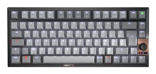 CHERRY KW 300W MX tastiera Casa USB + Bluetooth AZERTY Francese Nero, Rame, Grigio