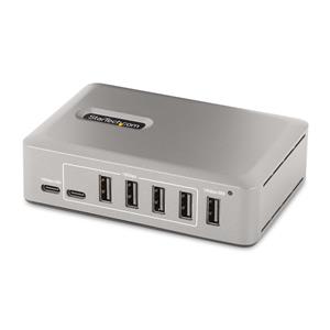 StarTech.com 10G8A2CS-USB-C-HUB hub di interfaccia USB 3.2 Gen 2 (3.1 Gen 2) Type-C 10000 Mbit/s Grigio