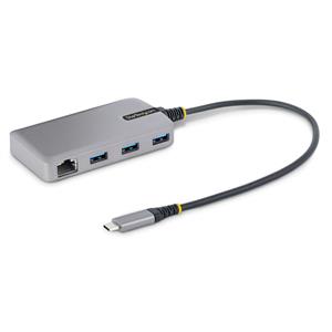 StarTech.com 5G3AGBB-USB-C-HUB replicatore di porte e docking station per laptop Cablato USB 3.2 Gen 1 (3.1 Gen 1) Type-C Grigio