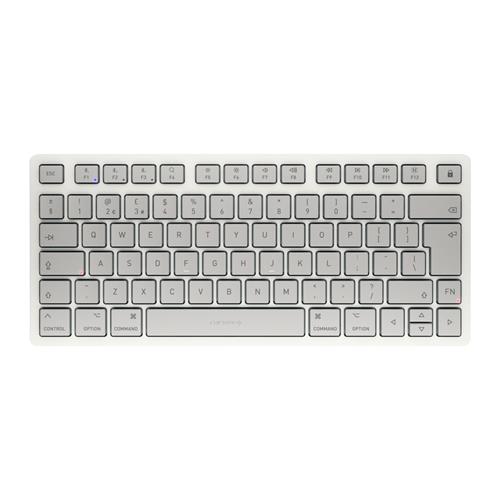 CHERRY KW 7100 MINI BT FOR MAC UK-ENGLISH MOONLIGHT WHITE