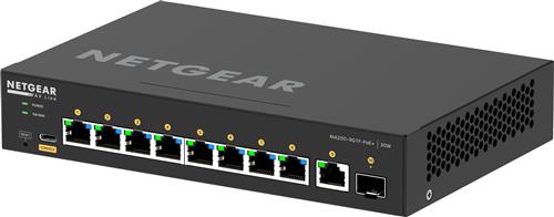 NETGEAR GSM4210PD-100EUS switch di rete Gestito L2/L3 Gigabit Ethernet (10/100/1000) Supporto Power over Ethernet (PoE) Nero