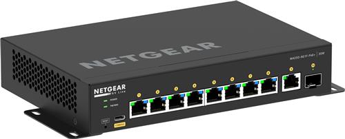 NETGEAR GSM4210PD-100EUS switch di rete Gestito L2/L3 Gigabit Ethernet (10/100/1000) Supporto Power over Ethernet (PoE) Nero