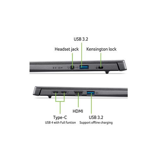 A14-52M-740X ULTRA 7 256V 512GB 16GB 14IN NOOD W11H