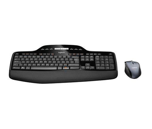 Logitech 920-002443 tastiera Mouse incluso Universale RF Wireless QWERTY Nordic Nero