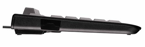 CHERRY KC 1000 SC tastiera Universale USB AZERTY Belga Bianco