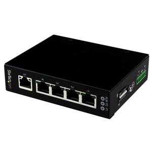 StarTech.com IES51000 switch di rete Gigabit Ethernet (10/100/1000) Nero