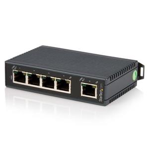 StarTech.com IES5102 switch di rete Non gestito Fast Ethernet (10/100) Nero