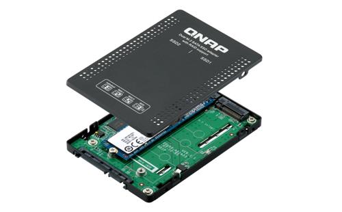 QNAP QDA-A2MAR contenitore di unità di archiviazione Box esterno SSD Nero M.2