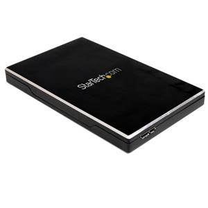 StarTech.com SAT2510BU32 contenitore di unità di archiviazione Box esterno HDD/SSD Nero 2.5