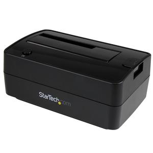 StarTech.com SDOCKU313E docking station per unità di archiviazione USB 3.2 Gen 2 (3.1 Gen 2) Type-B Nero