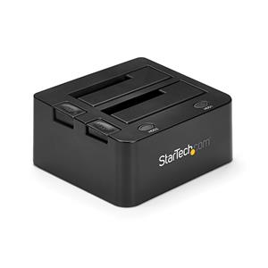 StarTech.com SDOCK2U33 docking station per unità di archiviazione USB 3.2 Gen 1 (3.1 Gen 1) Type-B Nero